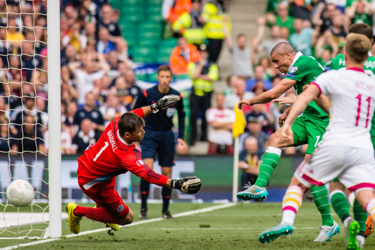 Republic of Ireland v Scotland. UEFA Euro 2016 Qualifying Group D