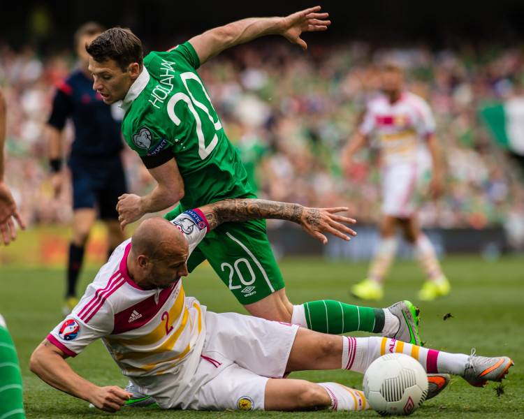 Republic of Ireland v Scotland. UEFA Euro 2016 Qualifying Group D