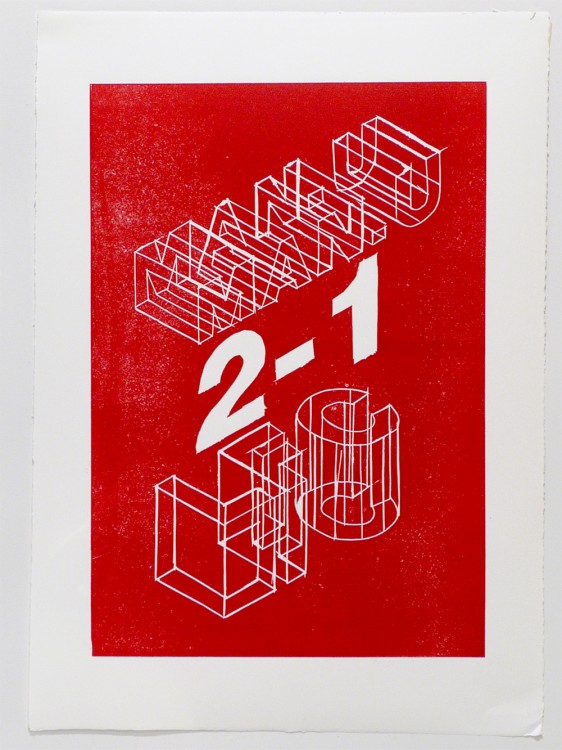 Hand Printed Liverpool Results