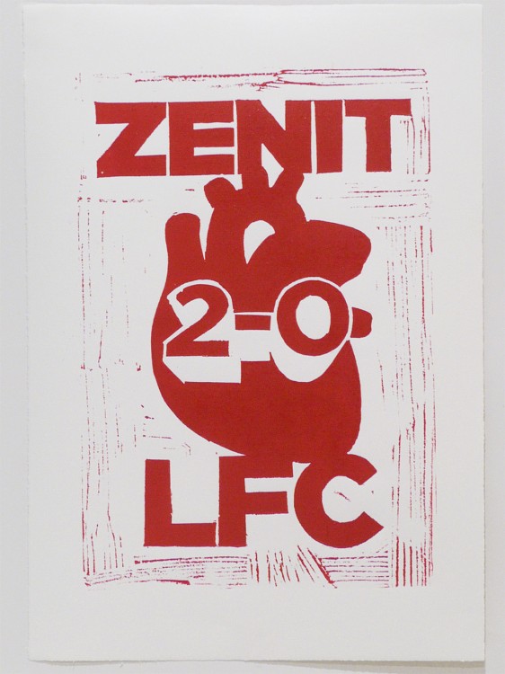 Hand Printed Liverpool Results